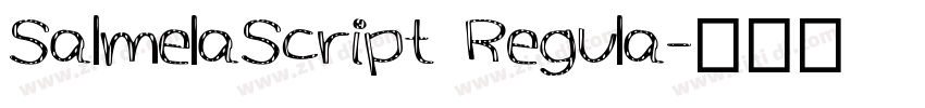 SalmelaScript Regula字体转换